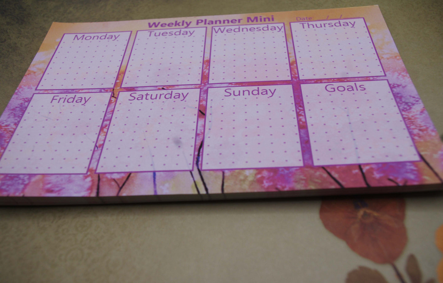 Four Seasons Handmade Weekly Planner Mini