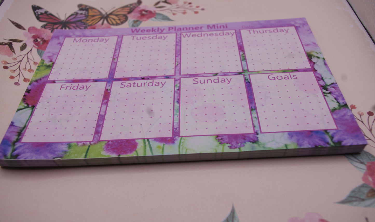 Four Seasons Handmade Weekly Planner Mini