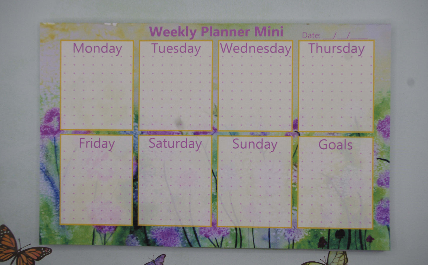 Four Seasons Handmade Weekly Planner Mini