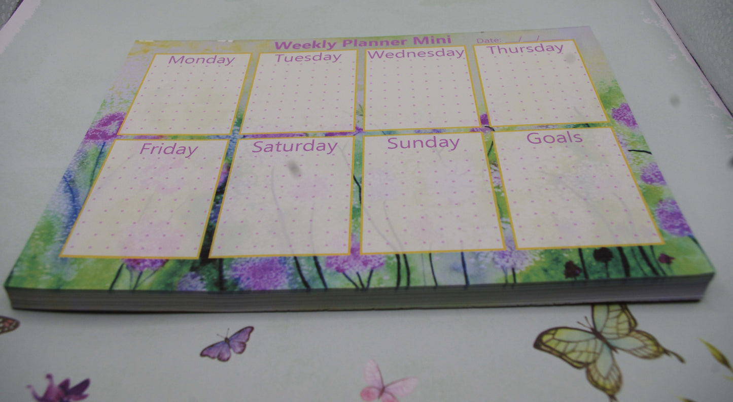 Four Seasons Handmade Weekly Planner Mini