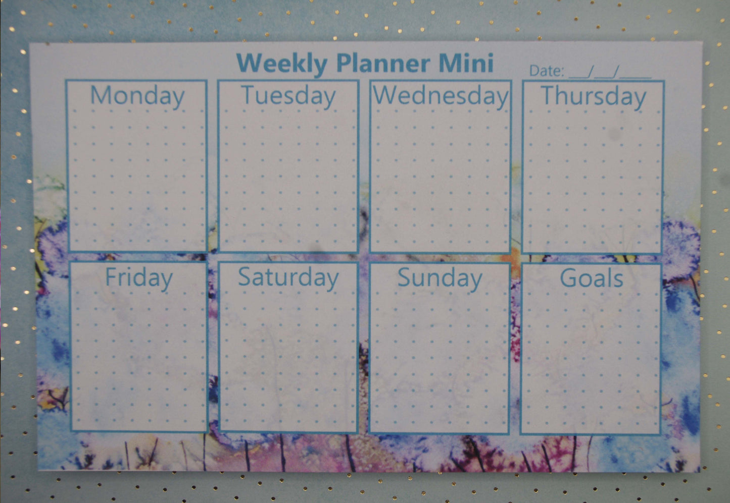 Four Seasons Handmade Weekly Planner Mini