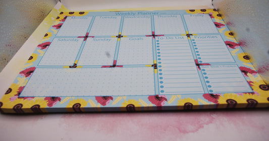 Bright Harvest Handmade Weekly Planner