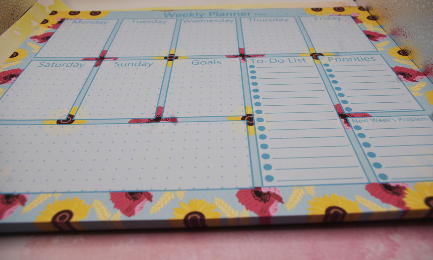 Bright Harvest Handmade Weekly Planner