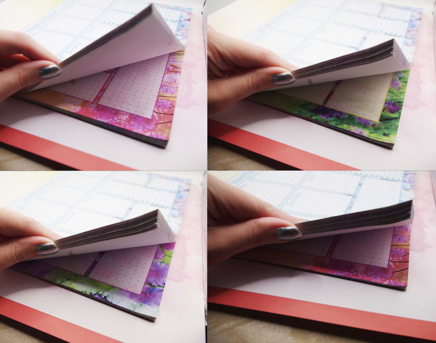 Four Seasons Handmade Weekly Planners