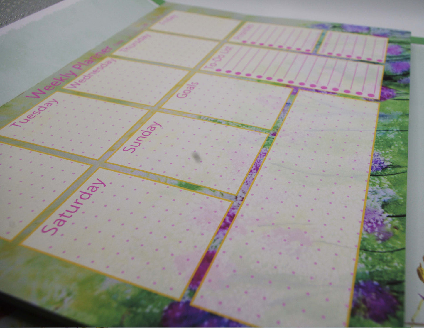 Four Seasons Handmade Weekly Planners